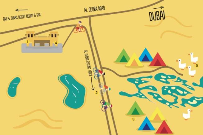 خريطة آل القدرة ليك الطريق