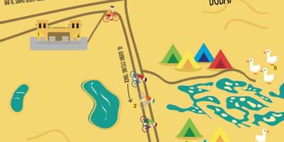 خريطة آل القدرة ليك الطريق