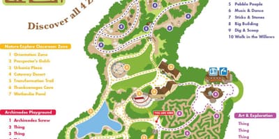 Discovery Gardens خريطة الموقع