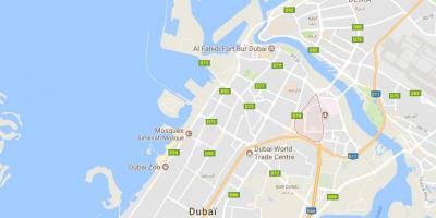 خريطة عود ميثاء في دبي