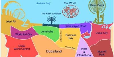 خريطة دبي لاند