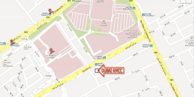 مستشفى دبي خريطة الموقع