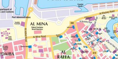 موانئ دبي خريطة